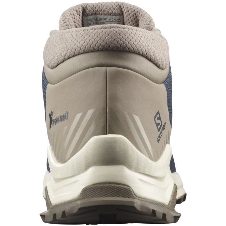 Salomon X Reveal Chukka CSWP Men's Winter Boots Navy / Khaki | CA 20F14